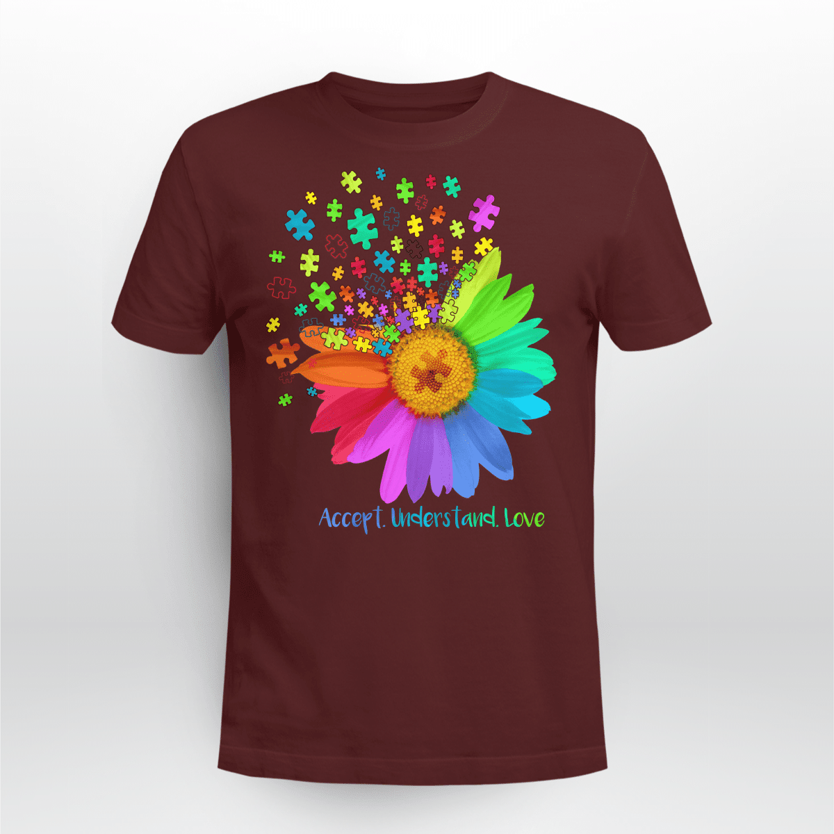 Act understand love The Autism T-Shirt, Gift for People with Depression,