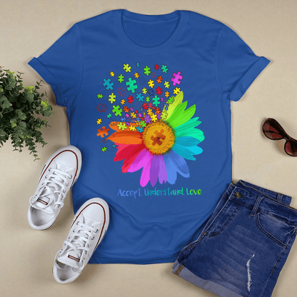 Act understand love The Autism T-Shirt, Gift for People with Depression,