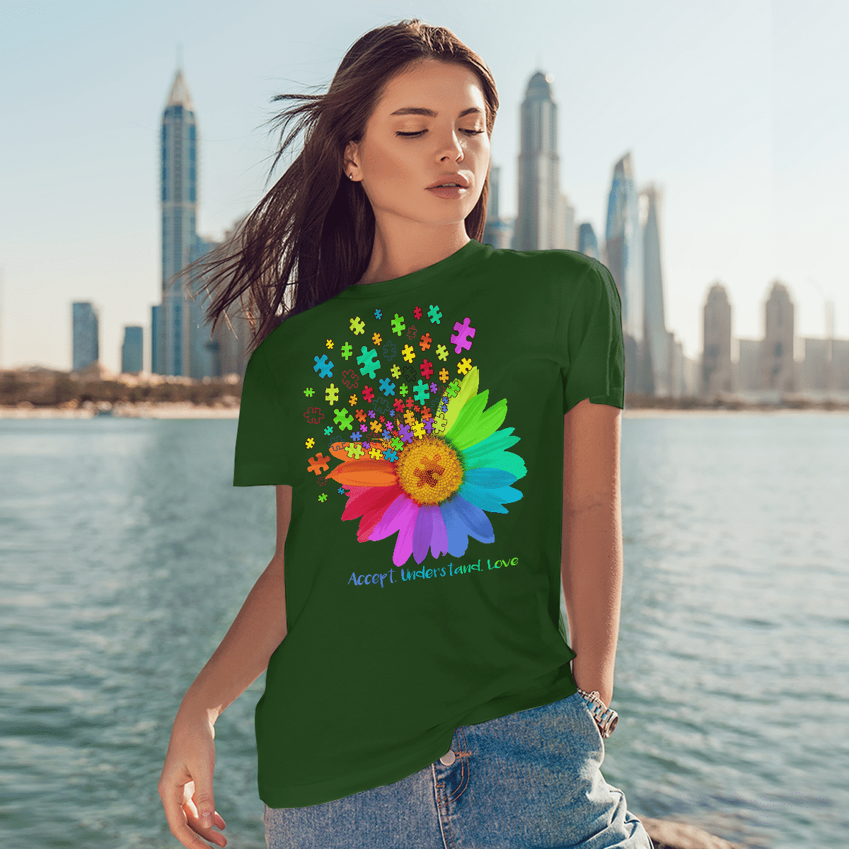 Act understand love The Autism T-Shirt, Gift for People with Depression,