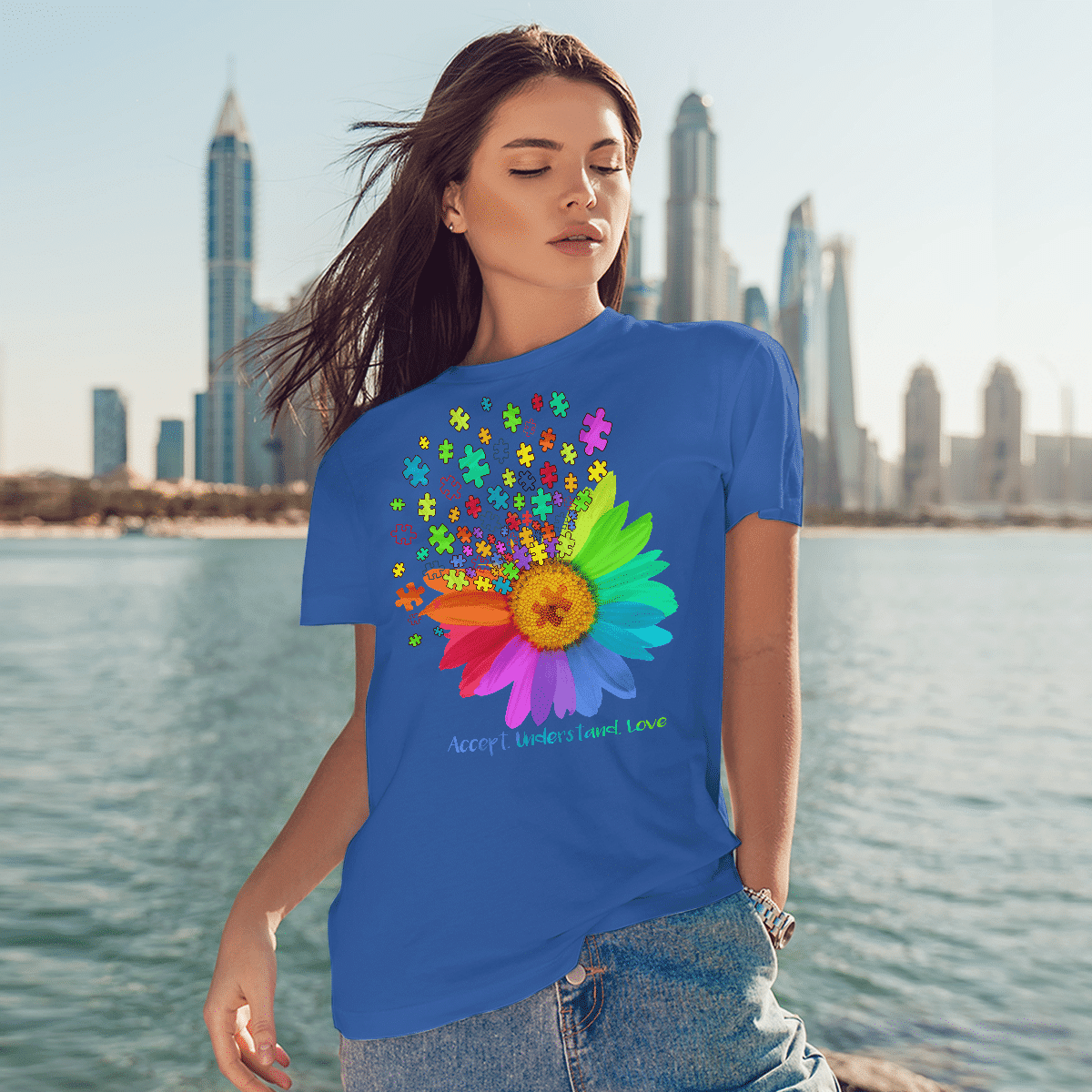 Act understand love The Autism T-Shirt, Gift for People with Depression,