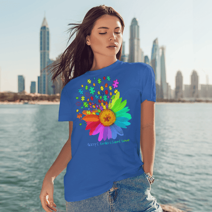 Act understand love The Autism T-Shirt, Gift for People with Depression,