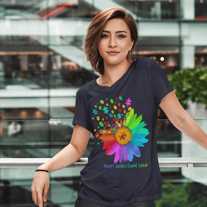 Act understand love The Autism T-Shirt, Gift for People with Depression,