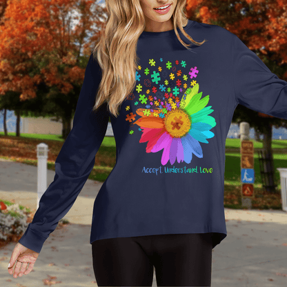 Act understand love The Autism T-Shirt, Gift for People with Depression,