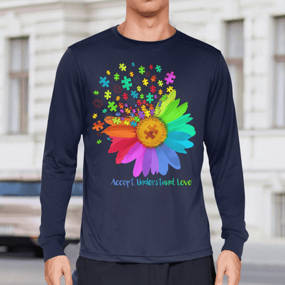 Act understand love The Autism T-Shirt, Gift for People with Depression,