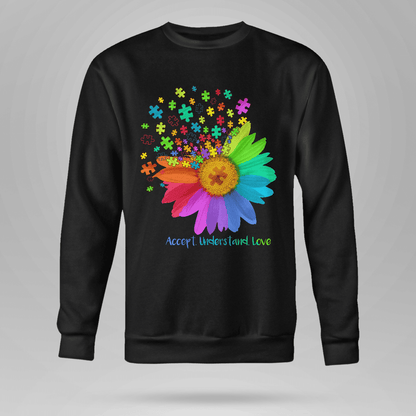 Act understand love The Autism T-Shirt, Gift for People with Depression,
