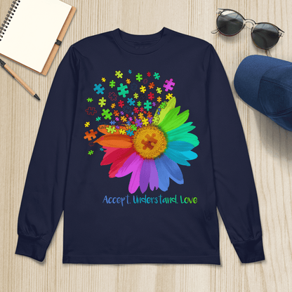 Act understand love The Autism T-Shirt, Gift for People with Depression,