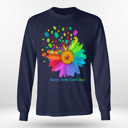 Act understand love The Autism T-Shirt, Gift for People with Depression,