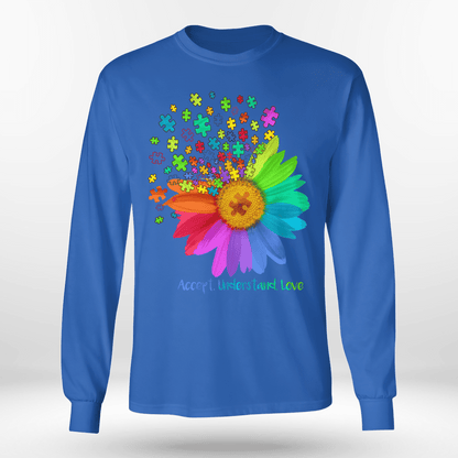 Act understand love The Autism T-Shirt, Gift for People with Depression,