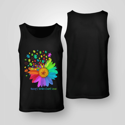 Act understand love The Autism T-Shirt, Gift for People with Depression,