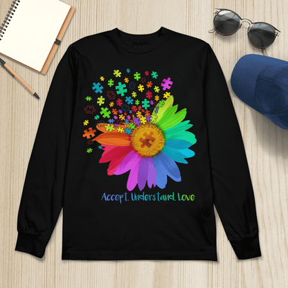 Act understand love The Autism T-Shirt, Gift for People with Depression,