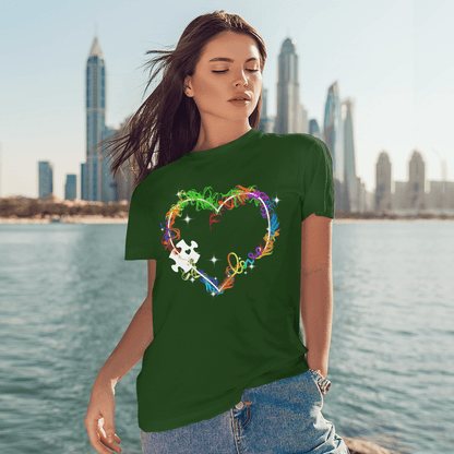 Autism love The Autism T-Shirt, Gift for People with Depression,