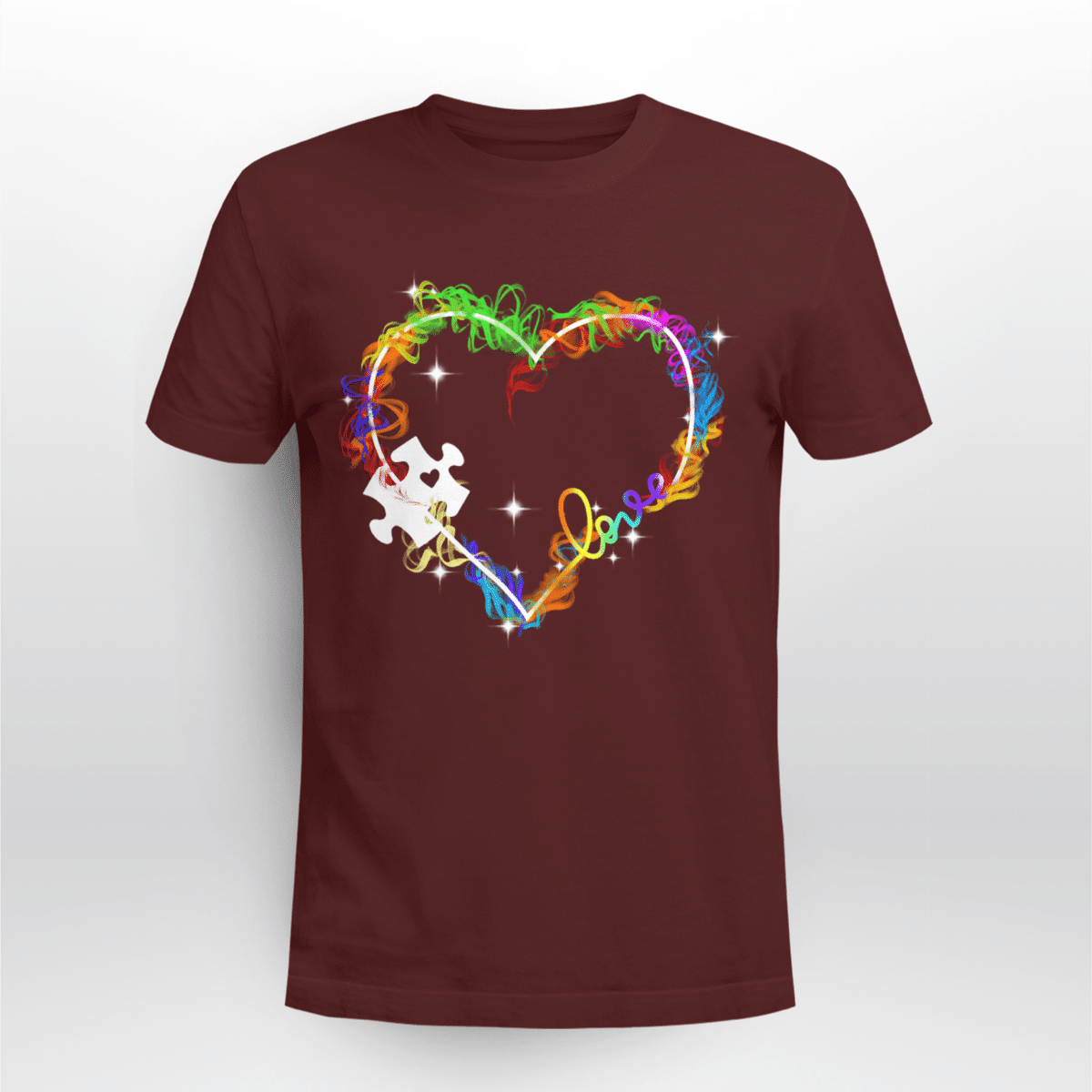 Autism love The Autism T-Shirt, Gift for People with Depression,