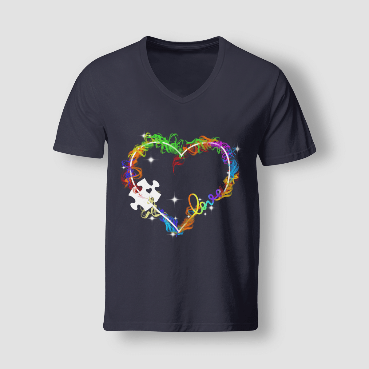 Autism love The Autism T-Shirt, Gift for People with Depression,