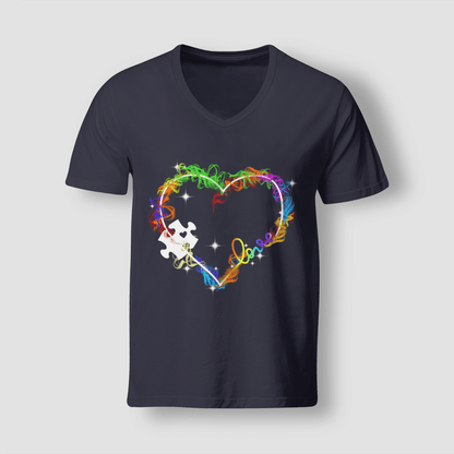 Autism love The Autism T-Shirt, Gift for People with Depression,