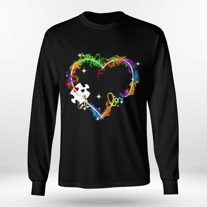 Autism love The Autism T-Shirt, Gift for People with Depression,