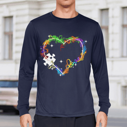 Autism love The Autism T-Shirt, Gift for People with Depression,