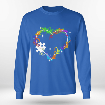 Autism love The Autism T-Shirt, Gift for People with Depression,