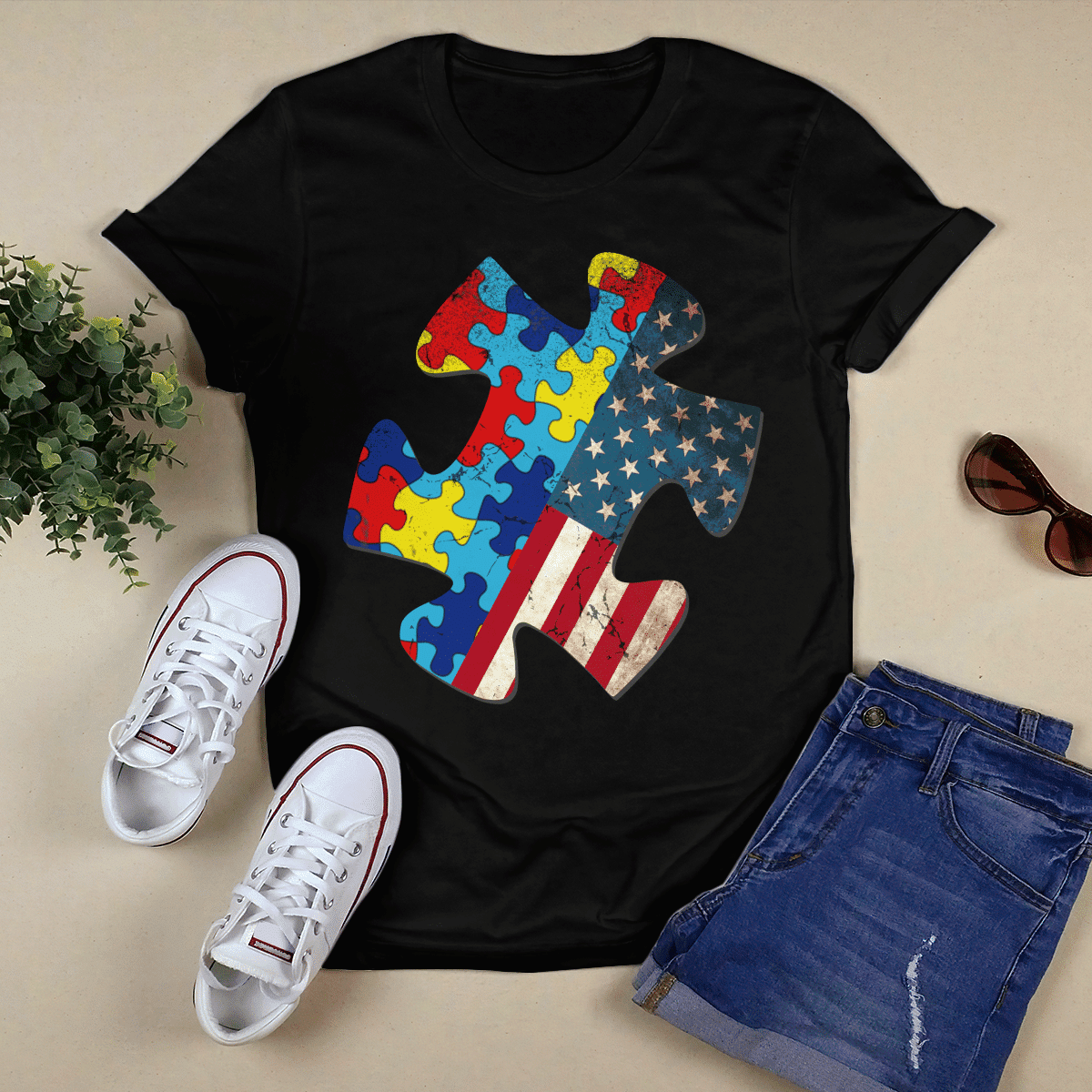 Autism Awareness The Autism T-Shirt, Gift for People with Depression,