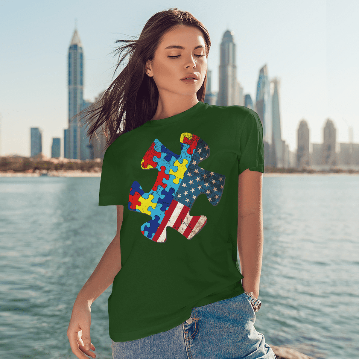 Autism Awareness The Autism T-Shirt, Gift for People with Depression,