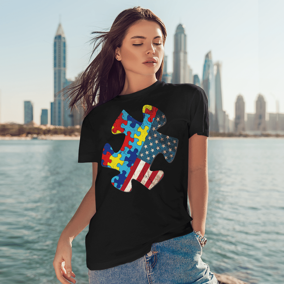 Autism Awareness The Autism T-Shirt, Gift for People with Depression,