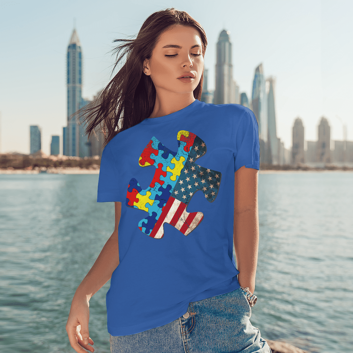 Autism Awareness The Autism T-Shirt, Gift for People with Depression,