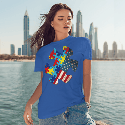 Autism Awareness The Autism T-Shirt, Gift for People with Depression,