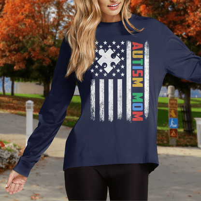 Autism mom T-Shirt, Gift for People with Depression