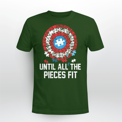 Until all the pieces fit The Autism T-Shirt, Gift for People with Depression,