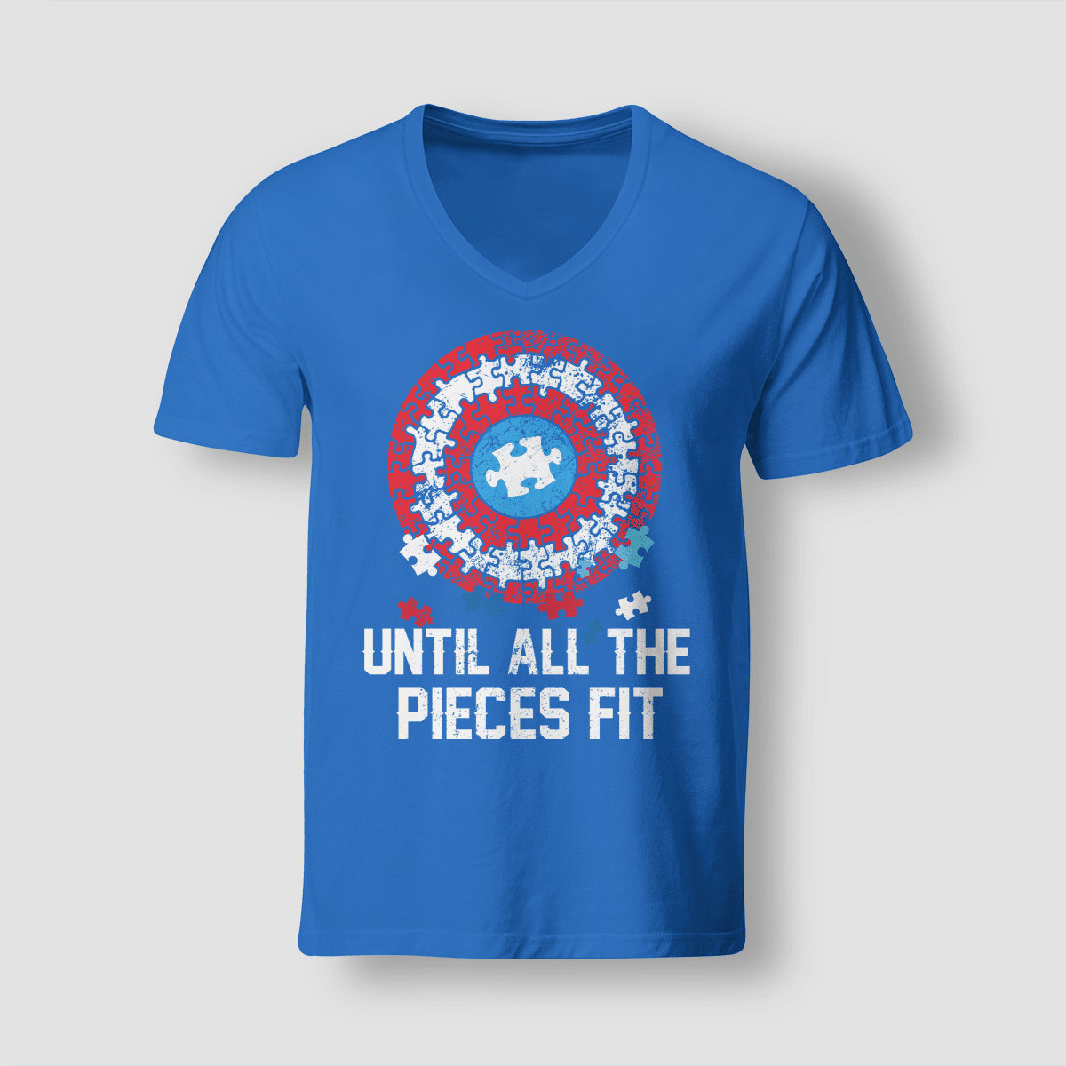 Until all the pieces fit The Autism T-Shirt, Gift for People with Depression,