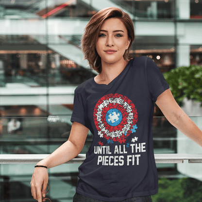 Until all the pieces fit The Autism T-Shirt, Gift for People with Depression,