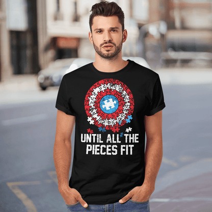 Until all the pieces fit The Autism T-Shirt, Gift for People with Depression,