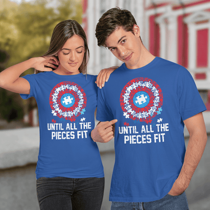 Until all the pieces fit The Autism T-Shirt, Gift for People with Depression,