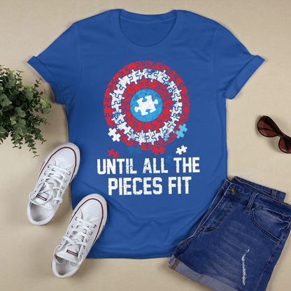 Until all the pieces fit The Autism T-Shirt, Gift for People with Depression,