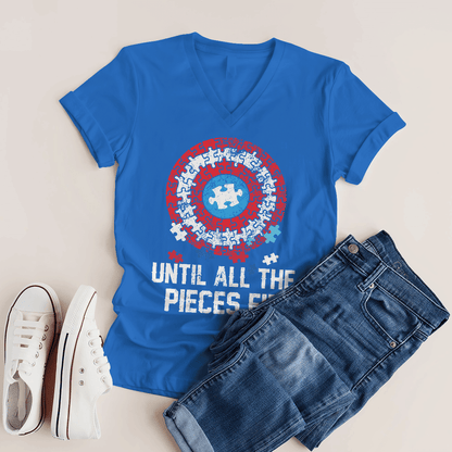Until all the pieces fit The Autism T-Shirt, Gift for People with Depression,