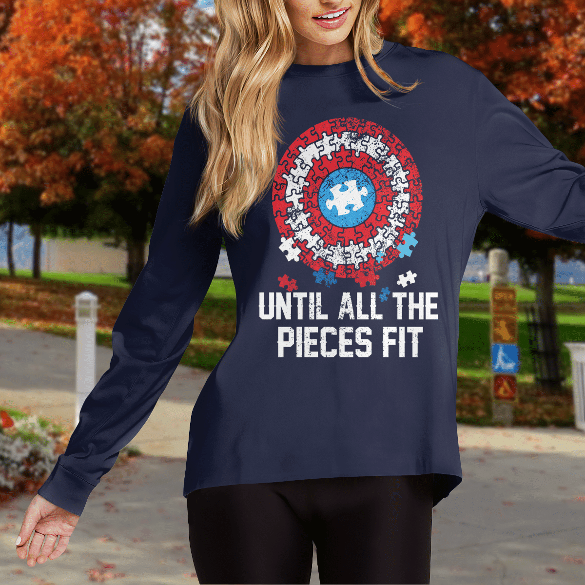 Until all the pieces fit The Autism T-Shirt, Gift for People with Depression,