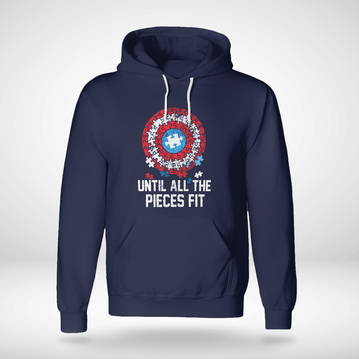 Until all the pieces fit The Autism T-Shirt, Gift for People with Depression,