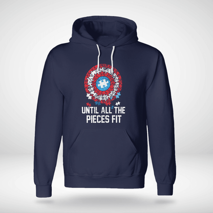 Until all the pieces fit The Autism T-Shirt, Gift for People with Depression,