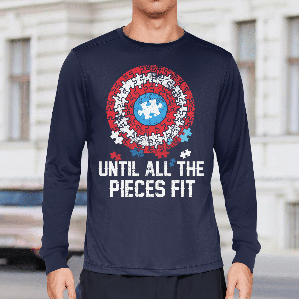 Until all the pieces fit The Autism T-Shirt, Gift for People with Depression,