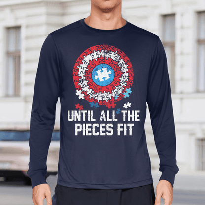 Until all the pieces fit The Autism T-Shirt, Gift for People with Depression,