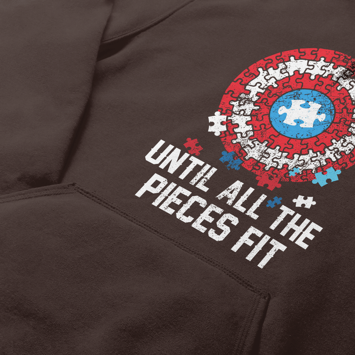 Until all the pieces fit The Autism T-Shirt, Gift for People with Depression,