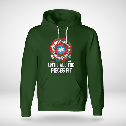 Until all the pieces fit The Autism T-Shirt, Gift for People with Depression,
