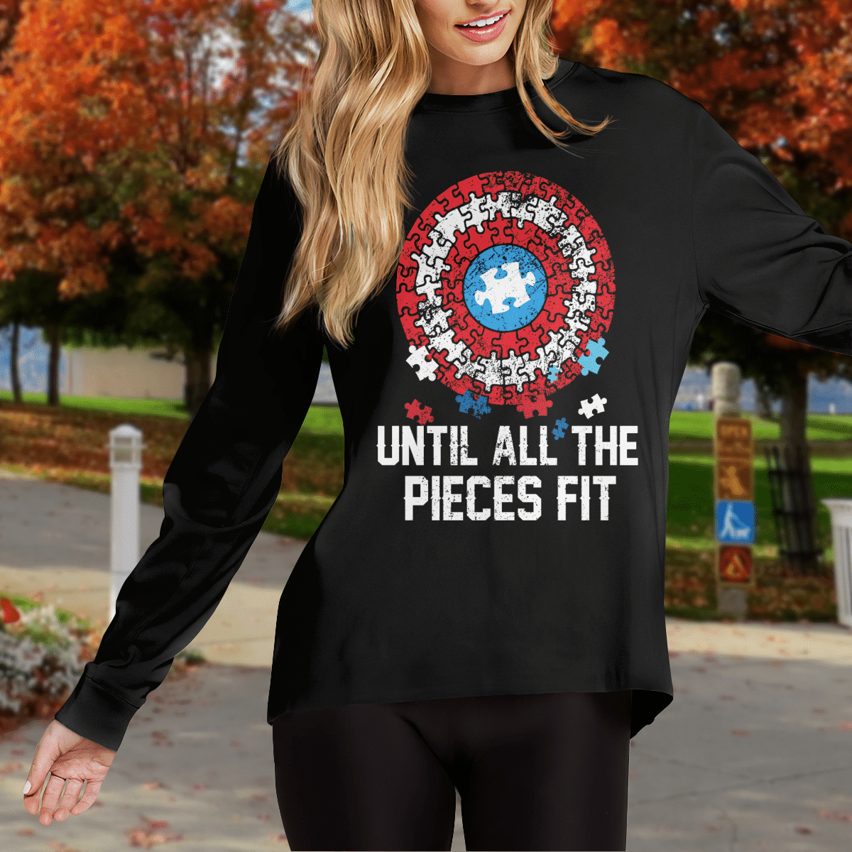Until all the pieces fit The Autism T-Shirt, Gift for People with Depression,