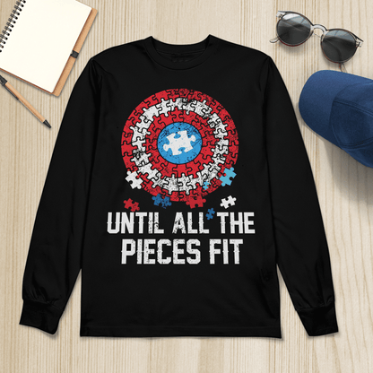 Until all the pieces fit The Autism T-Shirt, Gift for People with Depression,