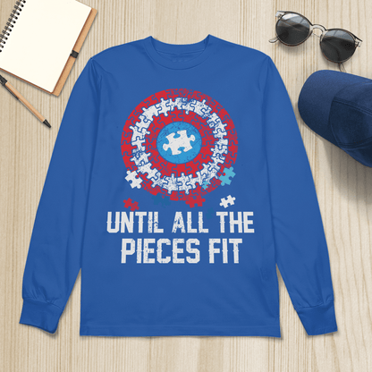 Until all the pieces fit The Autism T-Shirt, Gift for People with Depression,