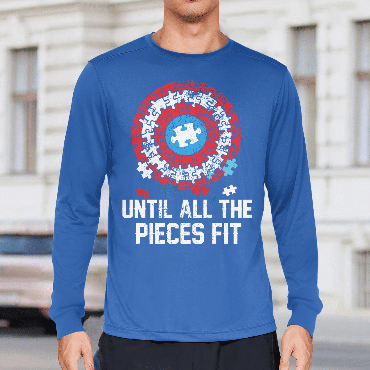 Until all the pieces fit The Autism T-Shirt, Gift for People with Depression,
