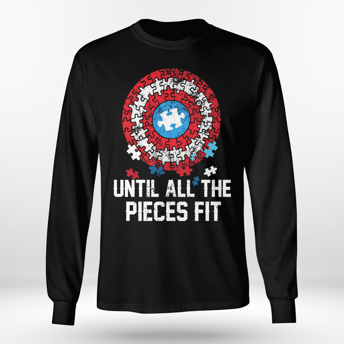 Until all the pieces fit The Autism T-Shirt, Gift for People with Depression,