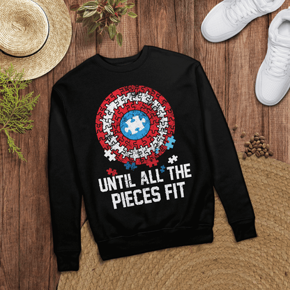 Until all the pieces fit The Autism T-Shirt, Gift for People with Depression,