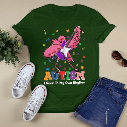 Autism i rock to my own rhythm The Autism T-Shirt, Gift for People with Depression,