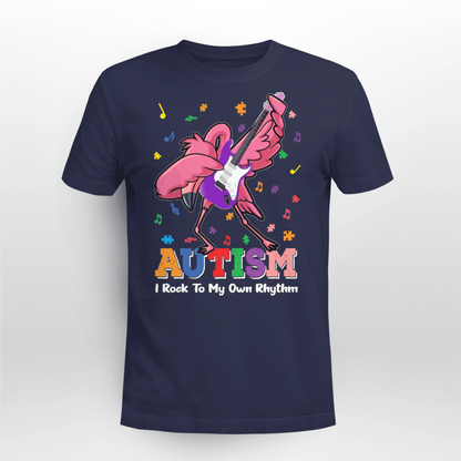 Autism i rock to my own rhythm The Autism T-Shirt, Gift for People with Depression,