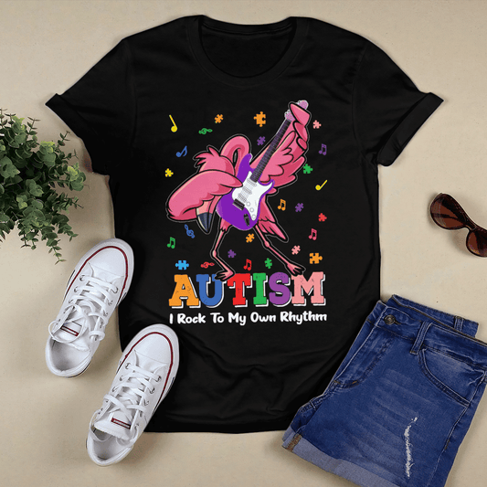 Autism i rock to my own rhythm The Autism T-Shirt, Gift for People with Depression,